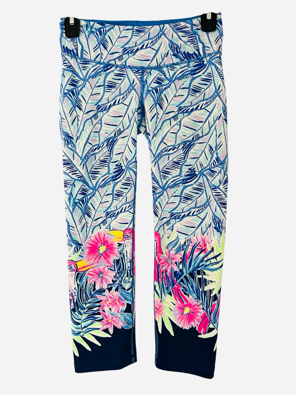 Lilly Pulitzer Luxletic Weekender Crop Leggings Women’s XS Athleisure Colorful